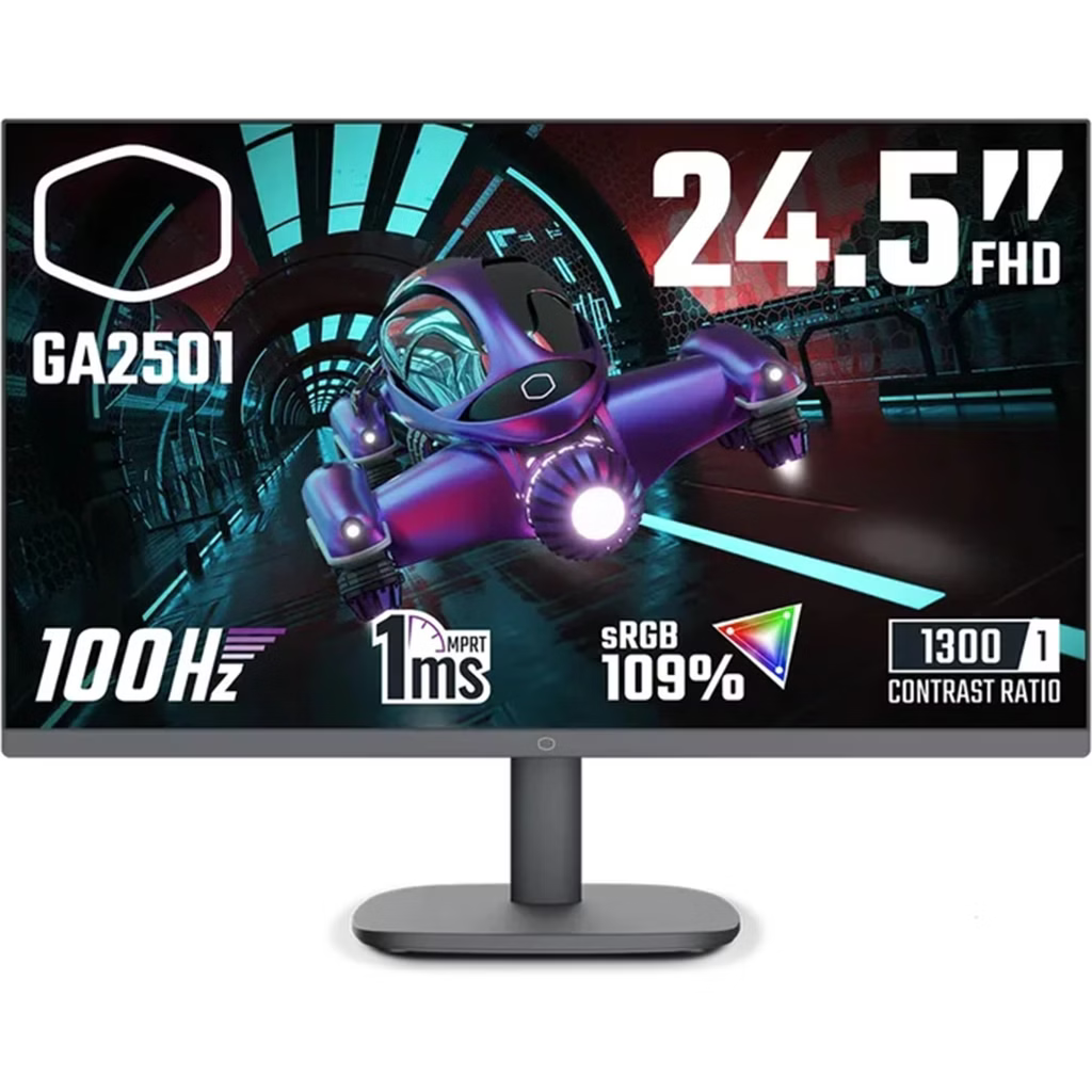 مانیتور گیمینگ کولر مستر GA2501 سایز ۲۵ اینچ IPS Full HD ۱۰۰ هرتز مانیتور گیمینگ کولر مستر GA2501 سایز ۲۵ اینچ IPS Full HD ۱۰۰ هرتز
